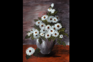 Read more about the article Daisy Flower Vase Painting